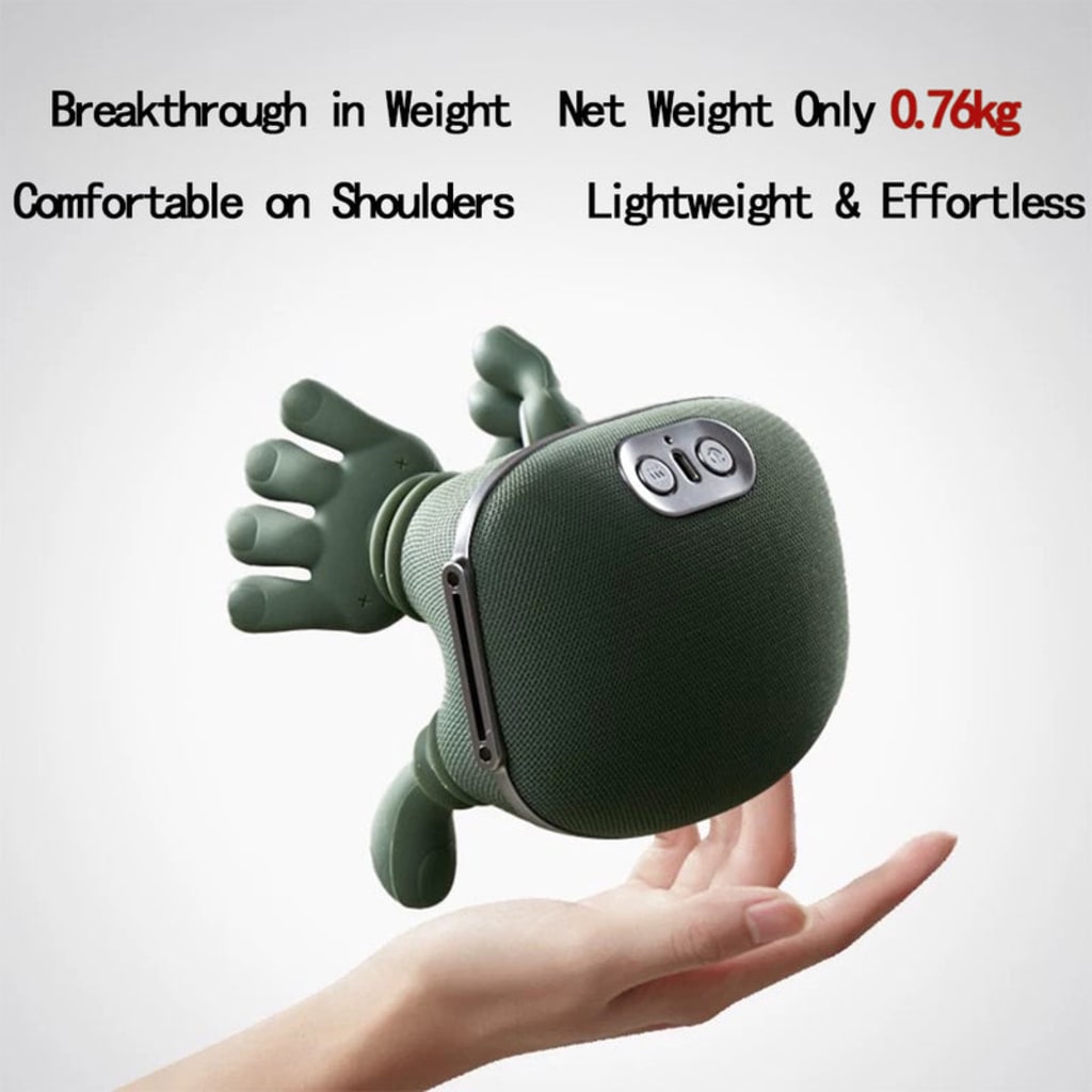 Healing Hug Electric 4D Cordless Neck & Shoulder Massager